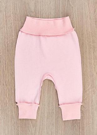 Штаны на широкой резинке наружные швы