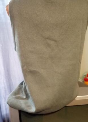 Шикарный жилет, безрукавка с ромбами трендового цвета шалфей/оливка англия6 фото