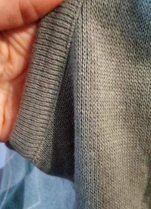Шикарный жилет, безрукавка с ромбами трендового цвета шалфей/оливка англия8 фото