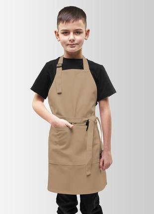Фартух дитячий latte junior 7-12 років бежевий