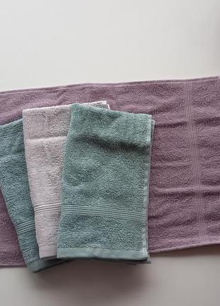Набор 4 шт. махровое полотенце набір махрових рушників рушник махровий1 фото