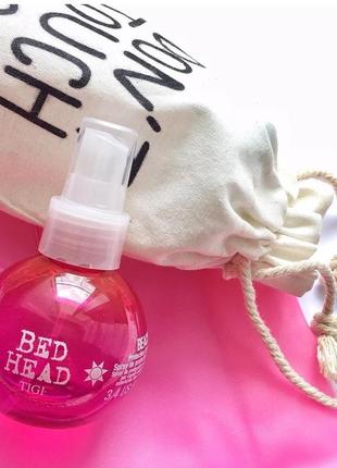 Защитный спрей для окрашенных волос tigi bed head beach bound