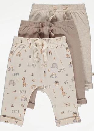 Утеплені джоггери george,  6-9 міс.