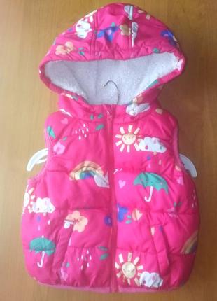 Безрукавка/жилетка 80-86