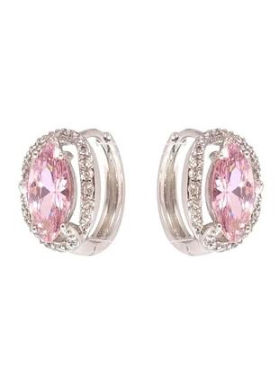 Сережки хр родій