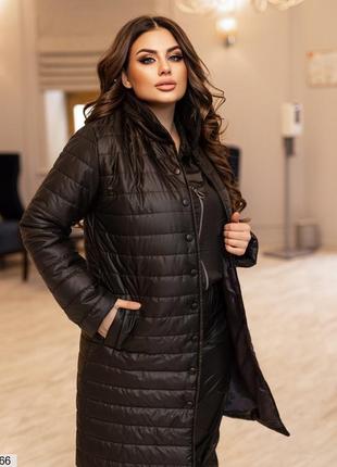 Куртка черная плащевка демисезонная