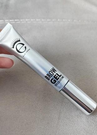 Відтінковий живильний гель для брів eyeko brow gel style & define1 фото