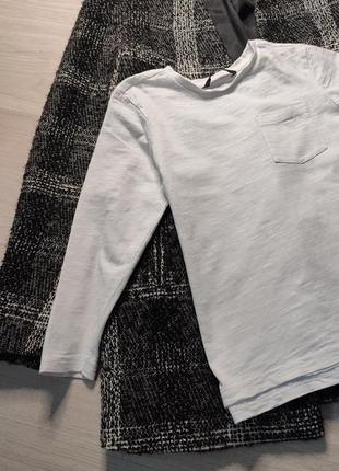 Білий лонгслив від george 2