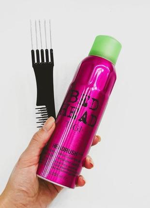 Спрей-блиск для волосся tigi bed head headrush