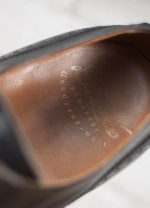 Броги laszlo, германия 43 мужские туфли кожа trickers8 фото