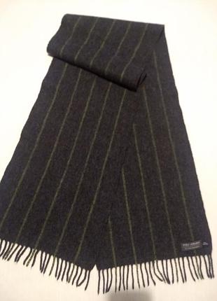 Шарф шерстяний yves gerard класичний базовий оригінал