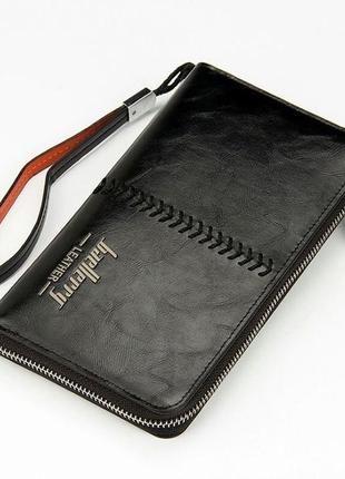 Портмоне baellerry leather (черный)