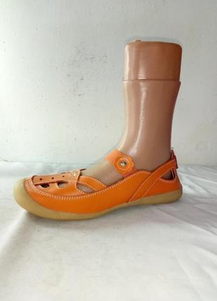Туфли женские кожаные  летние camidy2 фото