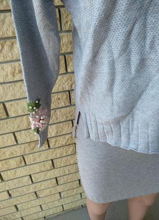 Костюм женский теплый свитер+юбка nn6 фото