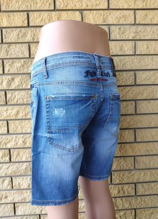 Бриджи мужские джинсовые стрейчевые geco, турция3 фото