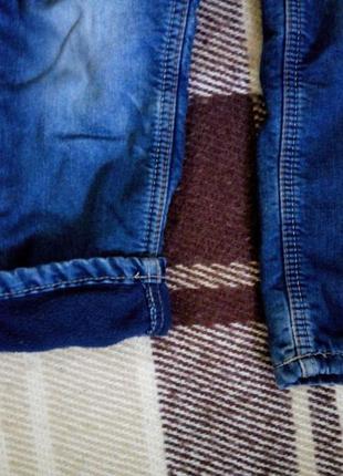 Стильные джинсы на флисе2 фото