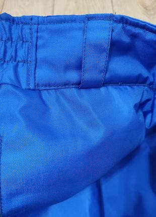 Лыжные штаны самоскиды в поход трекинговые синие на верх лижные накладка на верх штани лижні сіні фирменные tempex голубі голубые сноуборда брюки9 фото