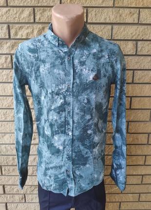 Рубашка мужская коттоновая брендовая высокого качества el zara, турция