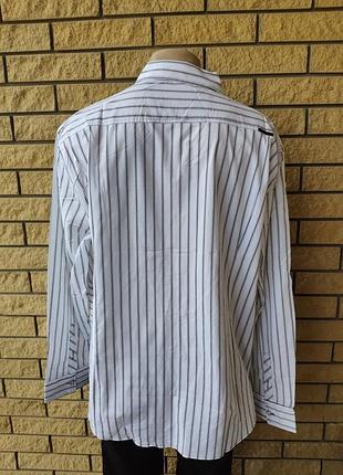 Сорочка чоловіча великих розмірів стрейчева коттоновая брендовий високої якості bagarda, туреччина