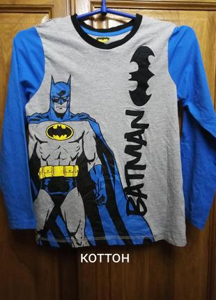 Коттоновый лонгслив batman з зображенням