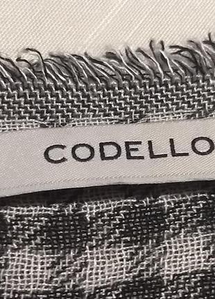 Шарф codello накидка шаль оригінал підписний + 300 шарфів на сторінці5 фото