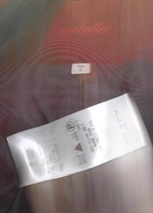 Стильное пиджак удлиненный оверсайз с карманами полоска р. l - rosebullet5 фото