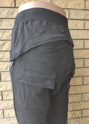Спортивные штаны утепленные высокого качества унисекс трикотажные на флисе incognito,турция4 фото