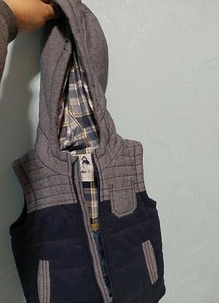 Жилет стеганий 12-18 міс