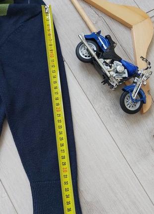 Свитр на мальчика,98-104 см.,шерсть,шикарний светр в ромби для хлопчика 3-5 років,светр h&m.7 фото