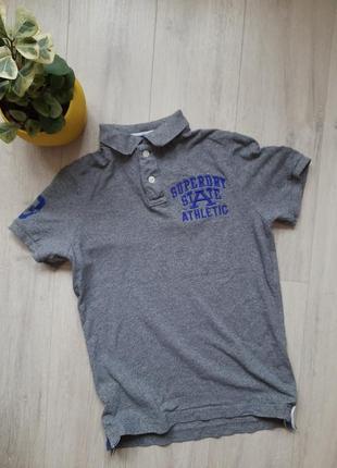 Superdry поло футболка мужская одежда