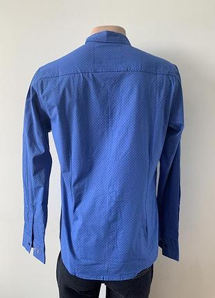 Рубашка мужская коттоновая стрейчевая высокого качества yxc, турция