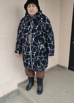 Пальто, манто женское кашемировое больших размеров, высокого качества anidor5 фото