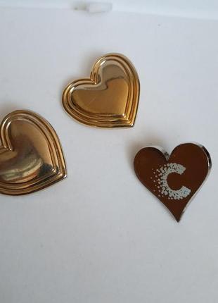 Брошь "сердечко"  variety