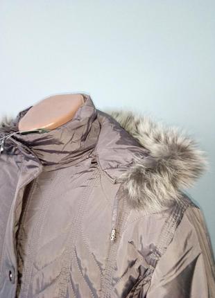Пальто жіноче зимове довге дуже великого розміру dragon5 фото