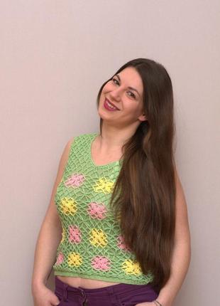 Майка женская "вязка" lfxl