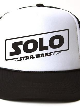 Кепка-тракер solo: a star wars story - black logo