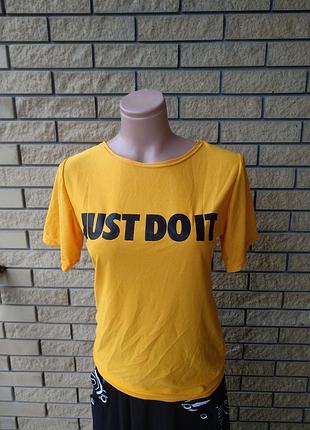 Футболка женская спортивного стиля just doit