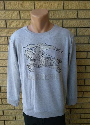 Светр, батник унісекс брендовий великі розміри just casta, туреччина