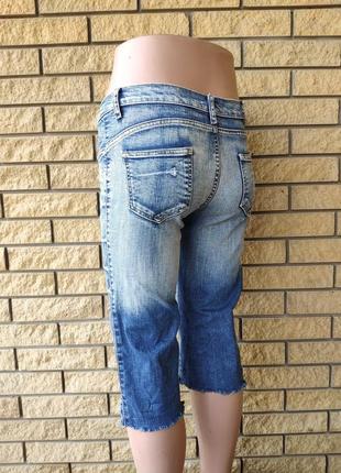 Бриджи мужские брендовые  джинсовые коттоновые nn, турция4 фото