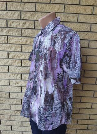 Рубашка мужская летняя коттоновая брендовая высокого качества alpachinoi, турция4 фото
