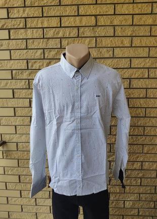 Рубашка мужская стрейчевая коттоновая брендовая высокого качества bagarda, турция