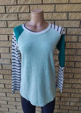 Кофта, батник женский трикотажный  модный высокого качества ratre, турция