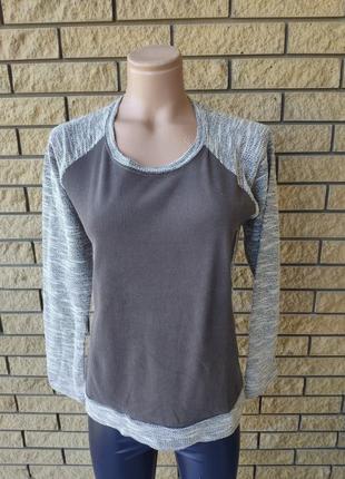 Кофта, батник женский трикотажный  модный высокого качества ratre, турция