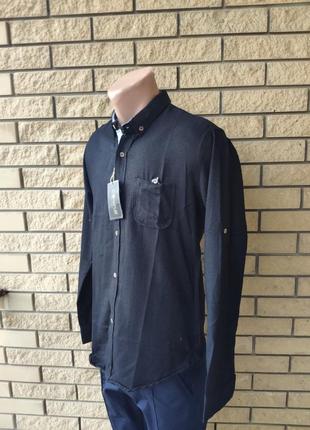 Рубашка мужская байковая коттоновая брендовая высокого качества complo, турция4 фото