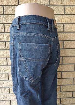 Джинсы мужские зимние на флисе стрейчевые vigoocc