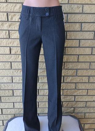 Брюки женские плотные, расклешенные книзу, есть большие размеры  chances