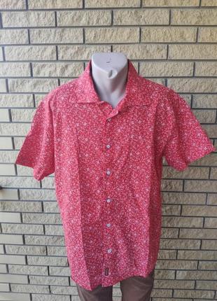 Рубашка мужская летняя коттоновая брендовая высокого качества, большие размеры nn турция