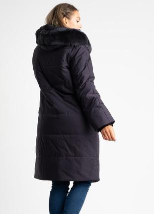 Куртка женская зимняя на холлофайбере, есть большие размеры  retto7 фото