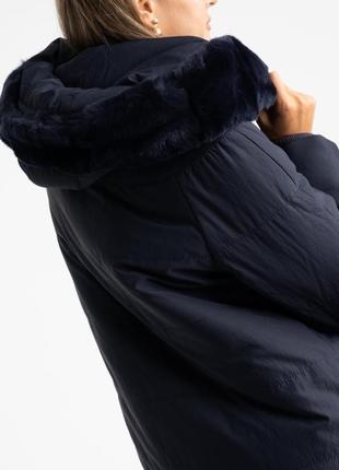 Куртка женская зимняя на холлофайбере, есть большие размеры  retto2 фото