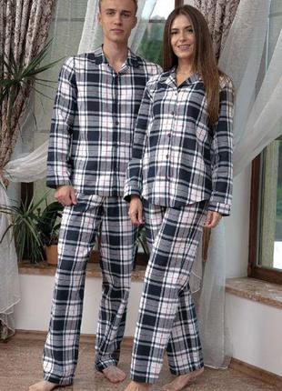 Мужская фланелевая пижама shato 1937